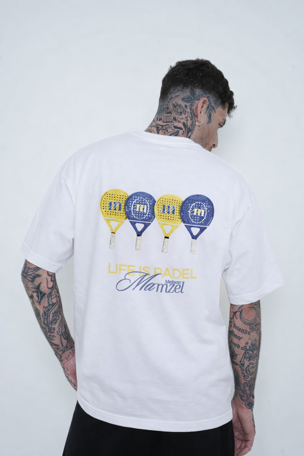 T-SHIRT OVERSIZED « LIFE IS PADEL »
