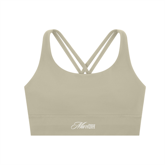Strappy Criss-Cross Sports Bra