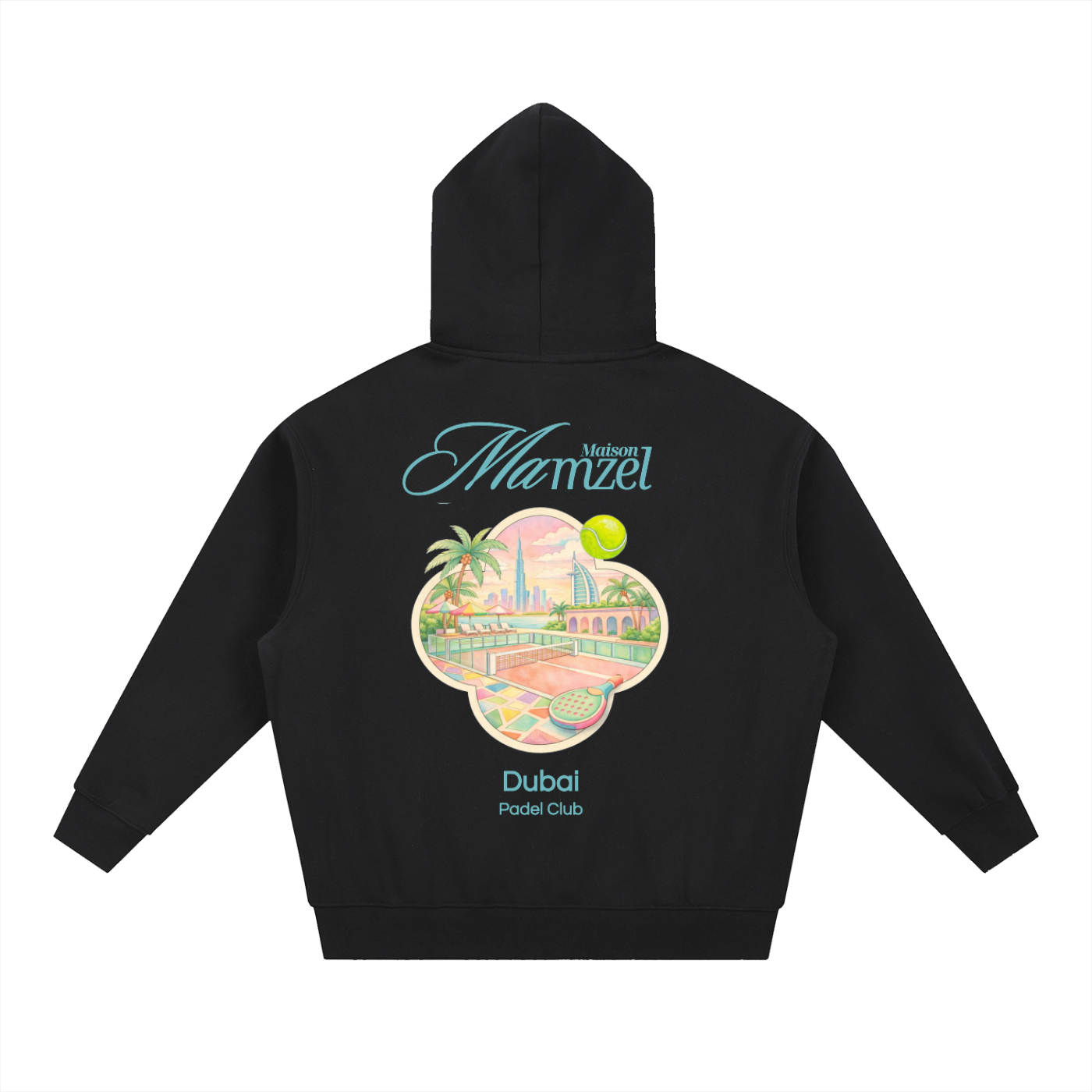 HOODIE OVERSIZED PADEL CLUB DUBAI