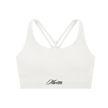 Strappy Criss-Cross Sports Bra