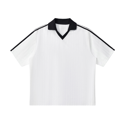 T-SHIRT STRIPE SAUVAGE SIGNATURE