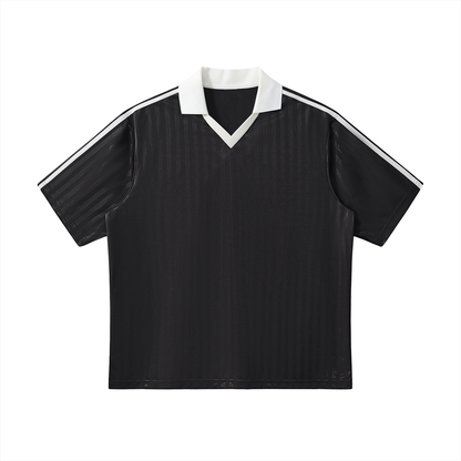 T-SHIRT STRIPE SAUVAGE SIGNATURE