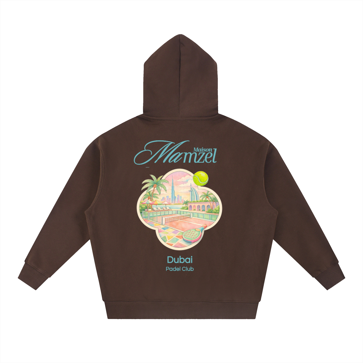 HOODIE OVERSIZED PADEL CLUB DUBAI