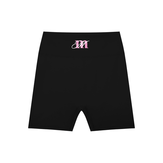 High-Waisted Blend Biker Shorts