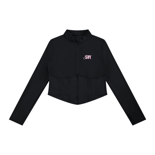 Women's Slim Fit Full-Zip Yoga Jacket