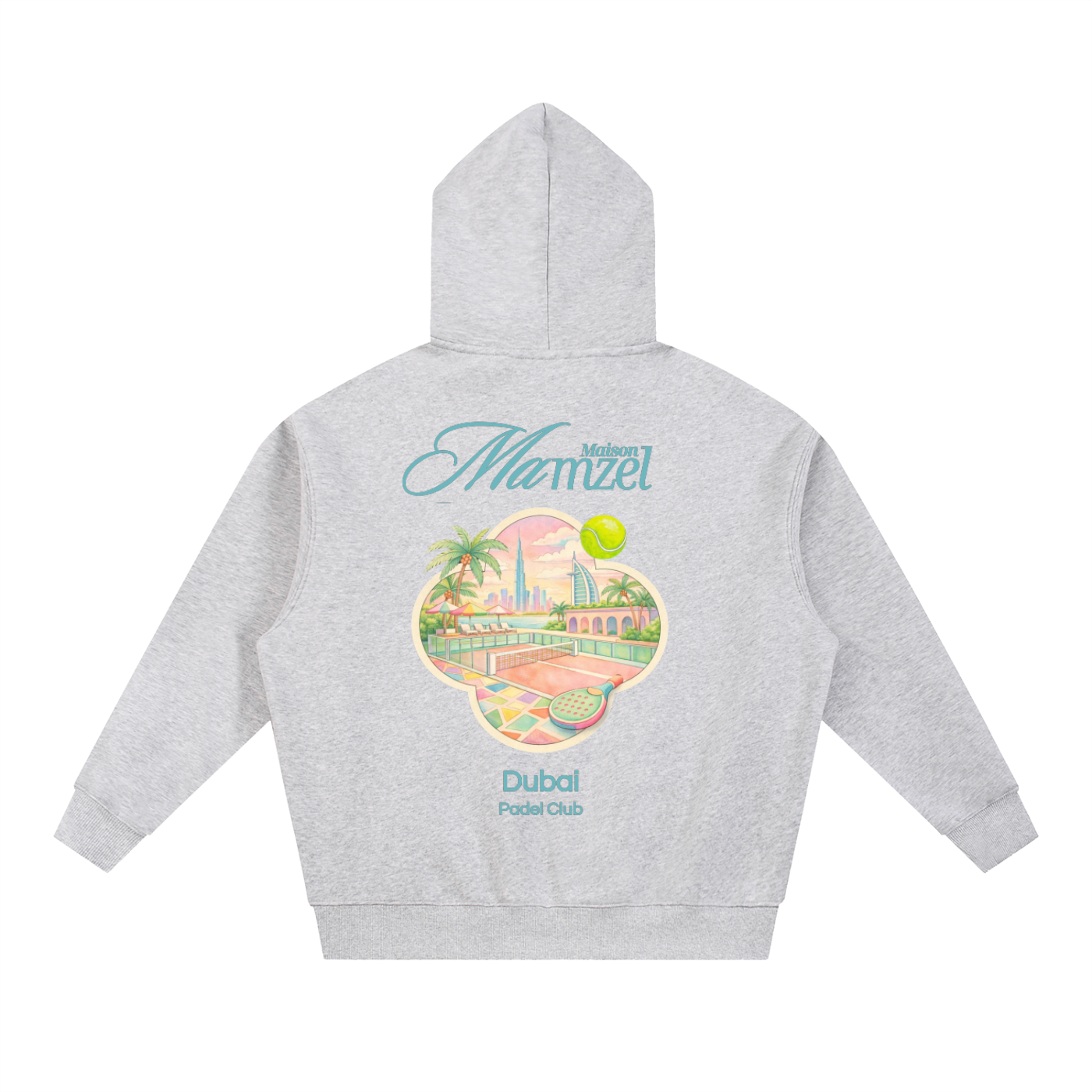 HOODIE OVERSIZED PADEL CLUB DUBAI