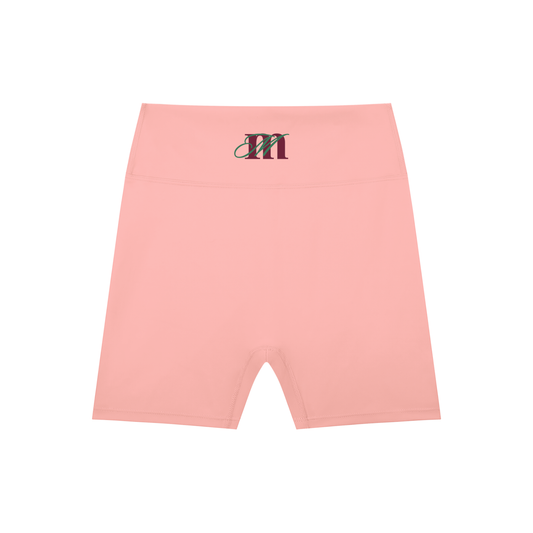 High-Waisted Blend Biker Shorts