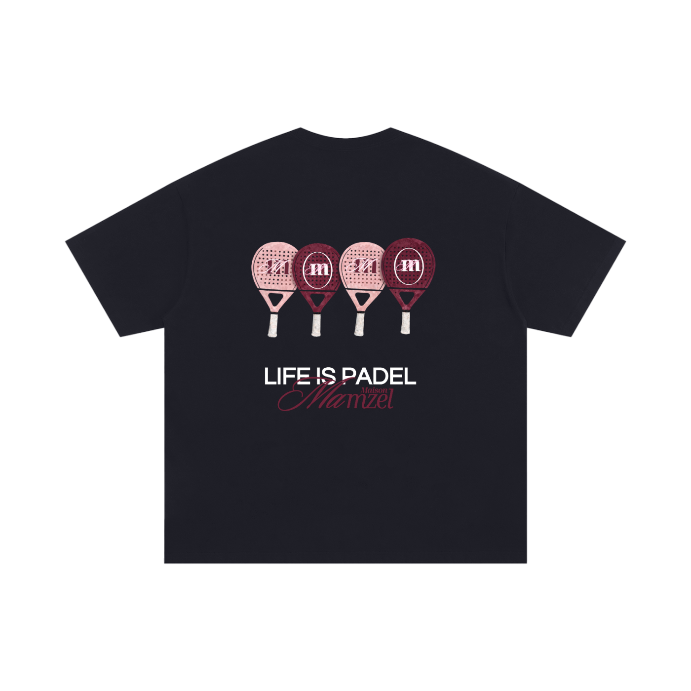 T-SHIRT OVERSIZED « LIFE IS PADEL »