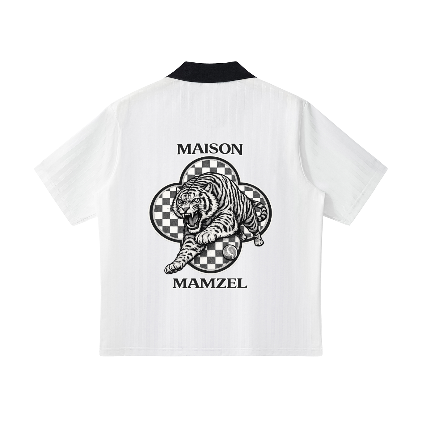 T-SHIRT STRIPE SAUVAGE SIGNATURE