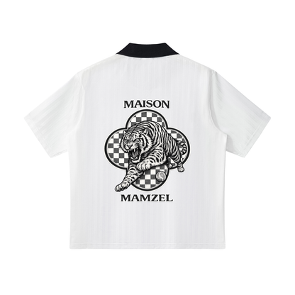 T-SHIRT STRIPE SAUVAGE SIGNATURE