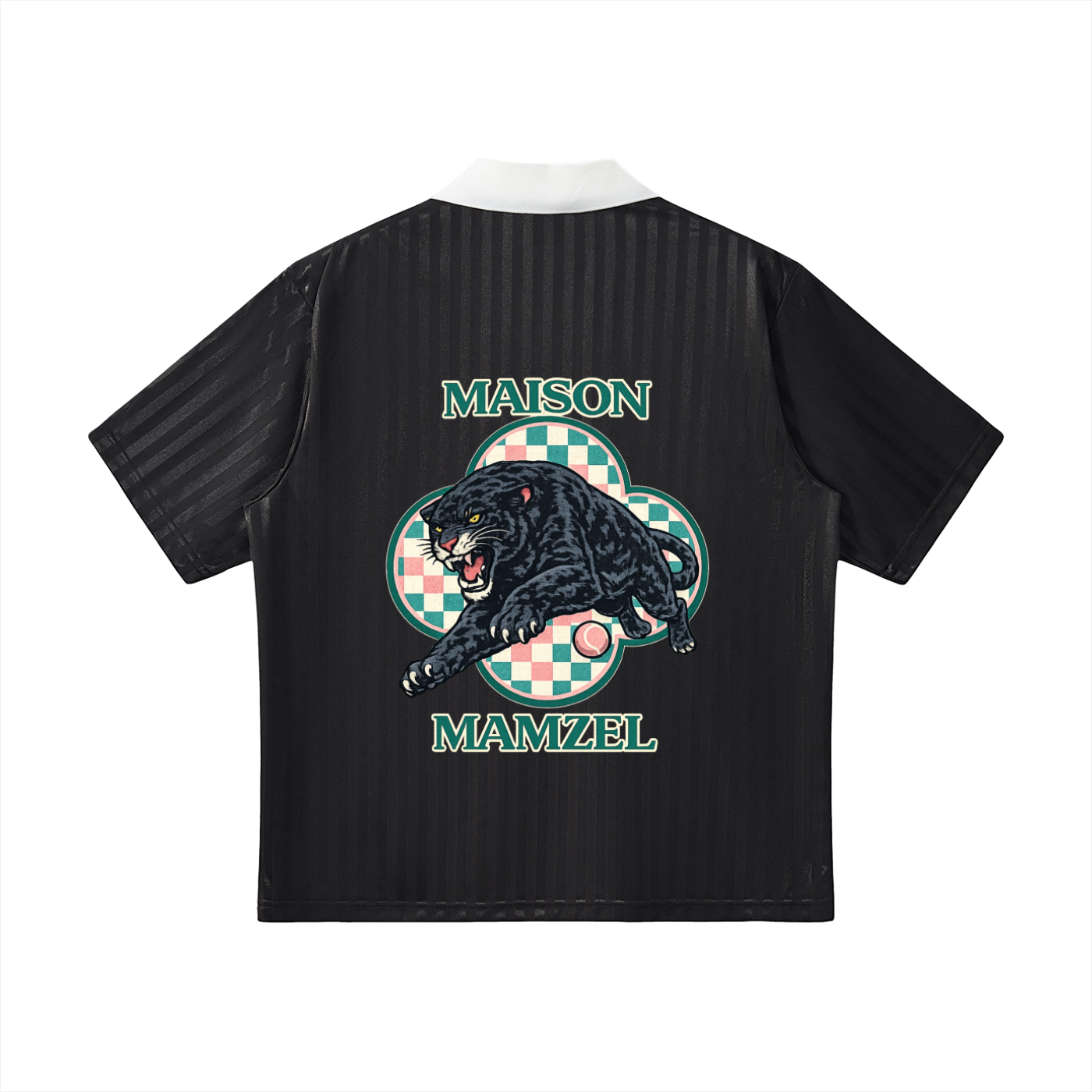 T-SHIRT STRIPE SAUVAGE SIGNATURE