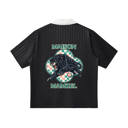 T-SHIRT STRIPE SAUVAGE SIGNATURE