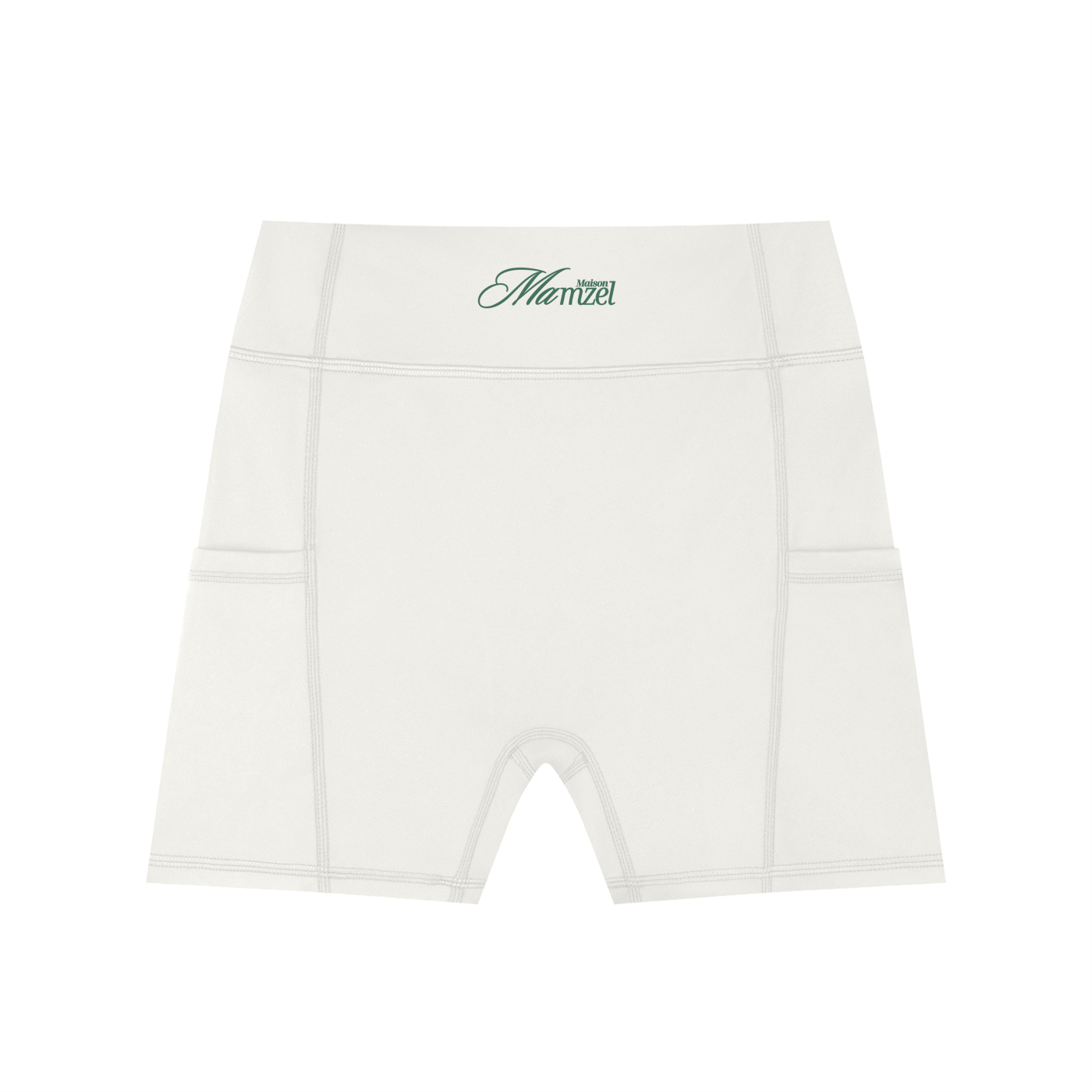 Women's High-Waisted Pocket Biker Shorts