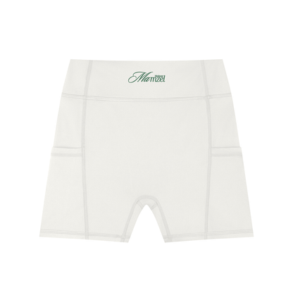 Women's High-Waisted Pocket Biker Shorts