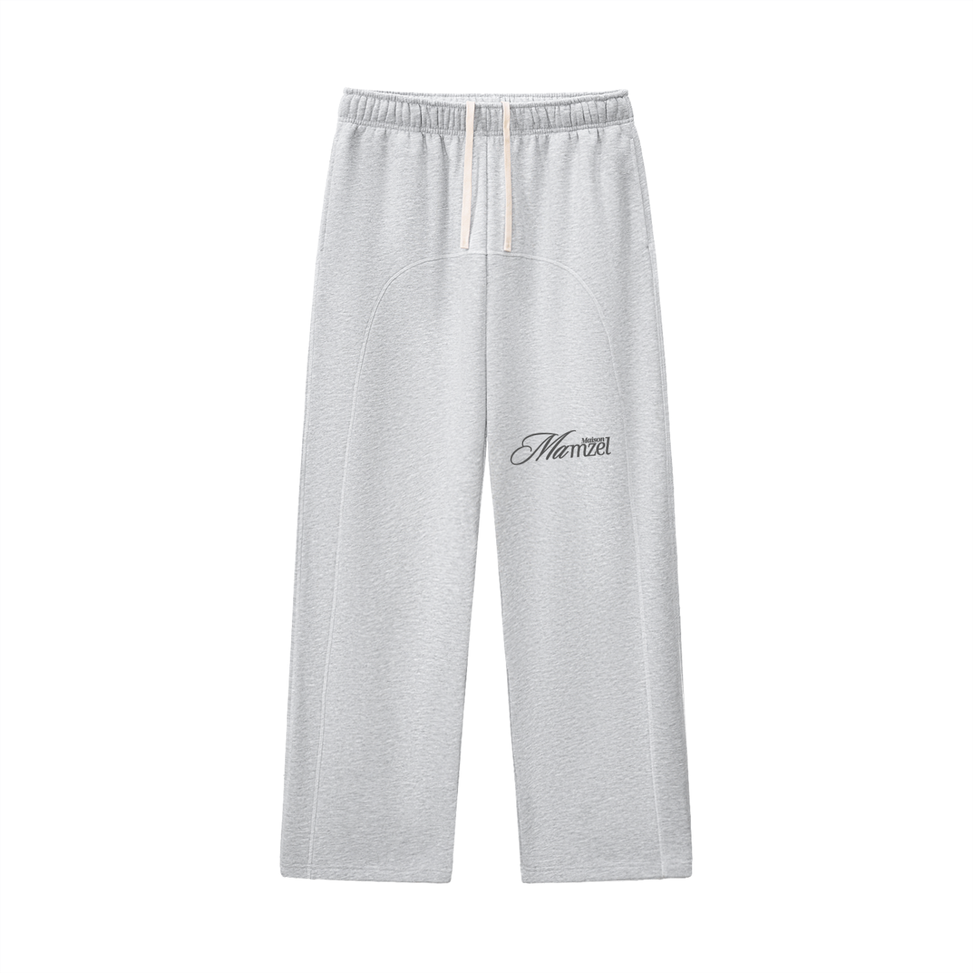 Contrast-Stitched Fleece Sweatpants