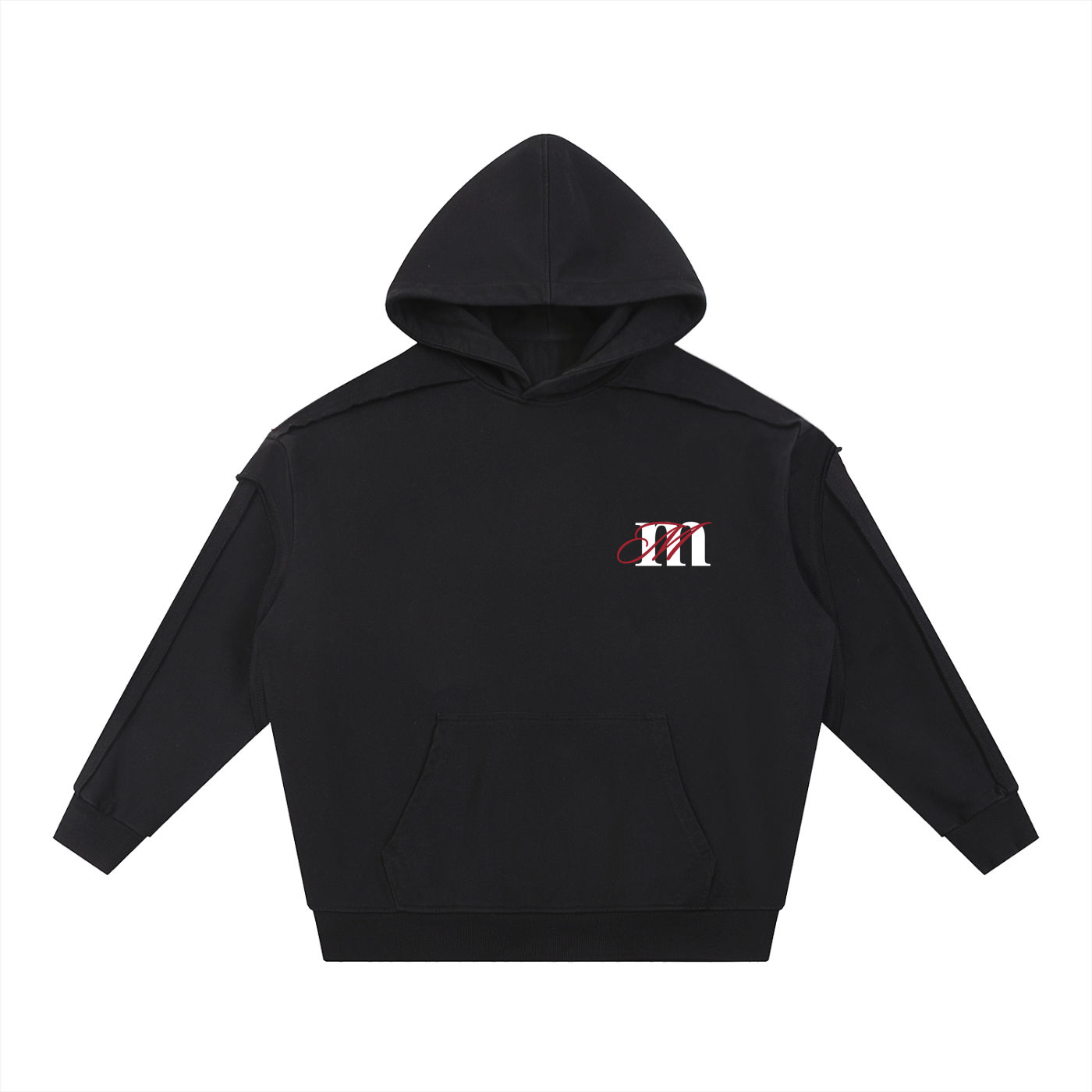 HOODIE DOUBLE LAYERED SIGNATURE