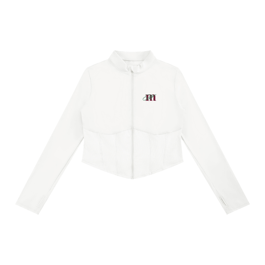 Women's Slim Fit Full-Zip Yoga Jacket