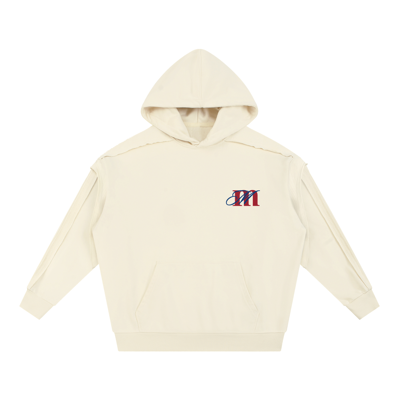 HOODIE DOUBLE LAYERED SIGNATURE
