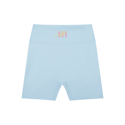 High-Waisted Blend Biker Shorts