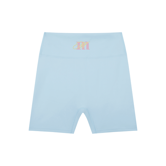 High-Waisted Blend Biker Shorts