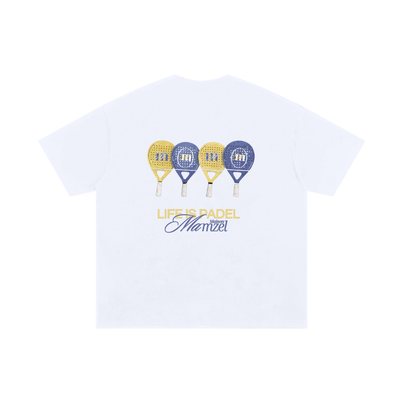 T-SHIRT OVERSIZED « LIFE IS PADEL »